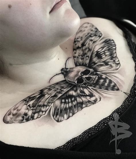 moth tattoo on chest|30 Best Moth Tattoo Ideas You Should Check